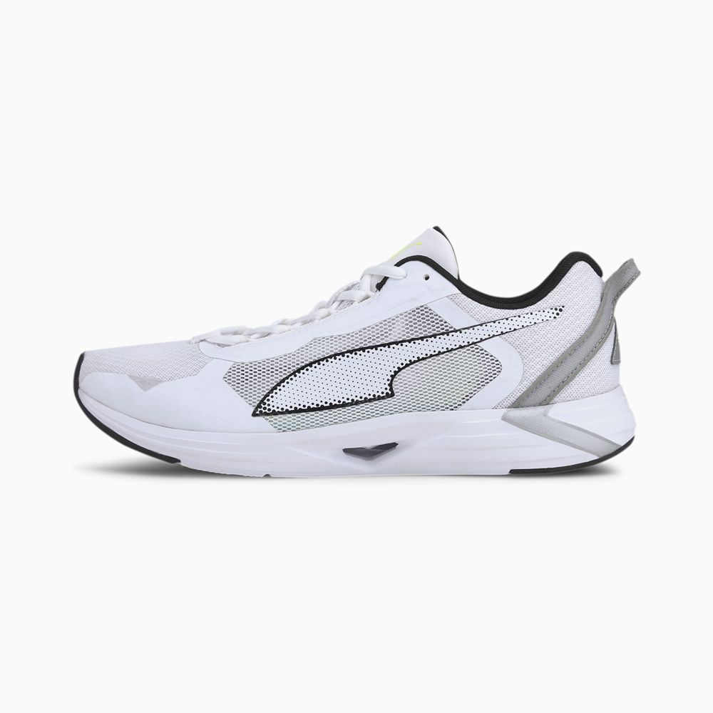 Puma Minima Férfi Futócipő - Fehér/Sárga ( Hungary - ENVJT4768 )